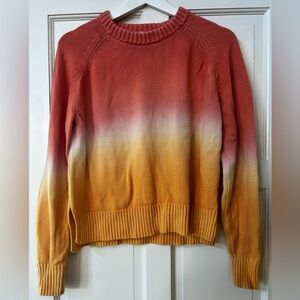 Margaret O'Leary Sunset Gradient 100% Cotton Sweater